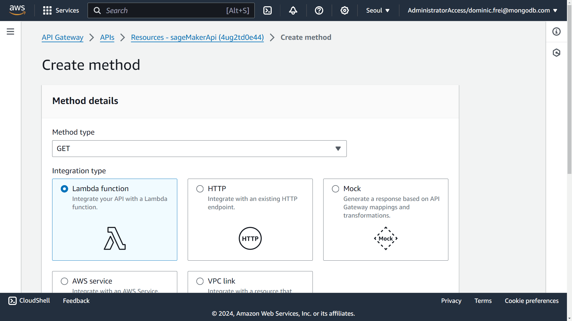 Method creation