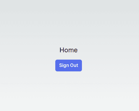 sign-out button