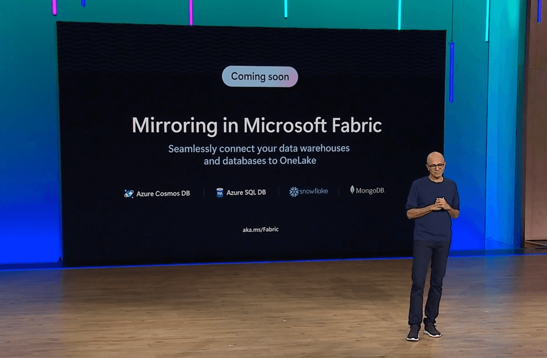 Satya Nadella at Microsoft Ignite