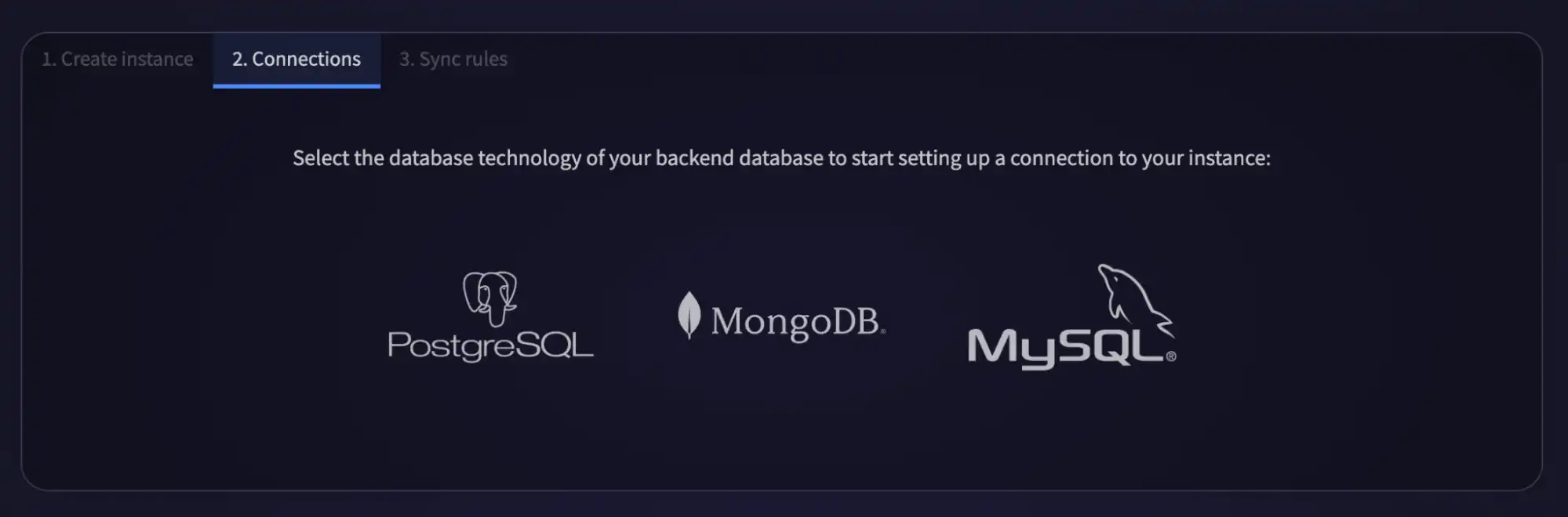 Screenshot of the UI