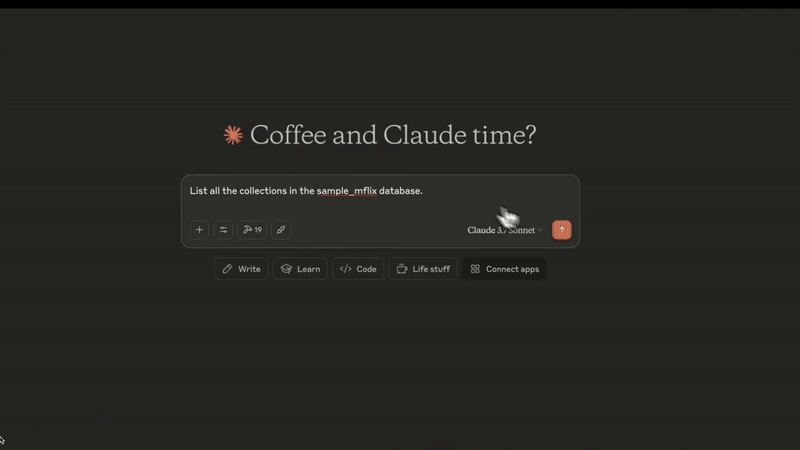Explore and query your MongoDB data with the MCP Server
