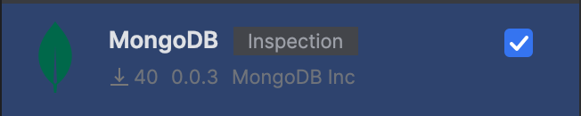 The official MongoDB for IntelliJ Plugin on the JetBrains Marketplace.