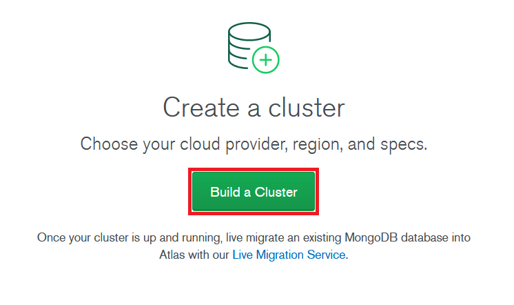 build a mongodb cluster on google cloud