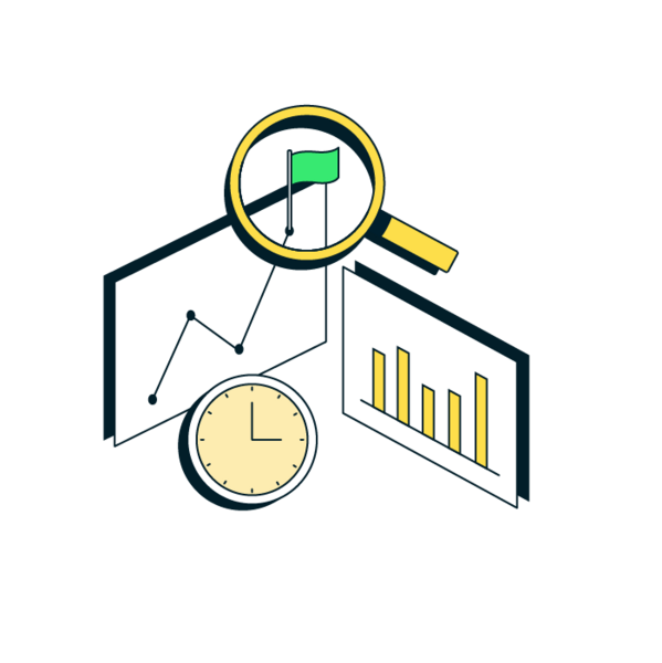 Illustration representing Time Series data