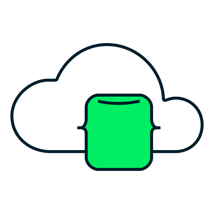 Illustration representing Cloud Storage